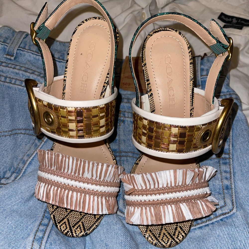 Coach Maddy Heeled Sandal